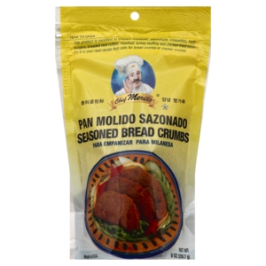 Chef Merito Bread Crumbs, Seasoned, 8 oz (226.7 g)