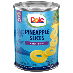 Dole Pineapple, Slices, 20 oz (1 lb 4 oz) 567 g