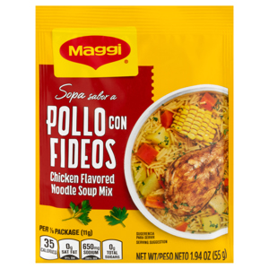 Maggi Noodle Soup Mix, Chicken Flavored, 1.94 oz (55 g)