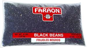 Faraon Black Beans, 4 lb