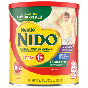 Nido Powdered 1+ Years Toddler Milk Beverage, 12.6 oz (360 g)