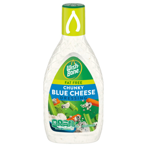 Wish-Bone Dressing, Fat Free, Chunky, Blue Cheese, 15 fl oz (444 ml)
