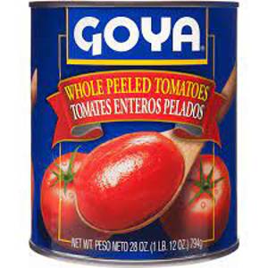 Goya Whole Peeled Tomatoes, Tomates Enteros Pelados, 28 oz