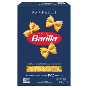 Barilla Classic Farfalle, 1 lb (454 g)