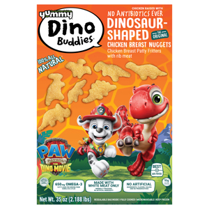 Dino Buddies Nuggets, Chicken Breast, Dinosaur Shaped, 35 oz (2.188 lbs)