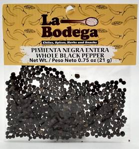 La Bodega Wh Black Pepp 0.7z Pimienta Negra