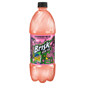 Brisk Iced Tea Strawberry Melon 1 L, 1 liter (1.05 qt)