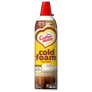 Coffee-Mate Creamer, Brown Butter Choc Chip Cookie, Cold Foam, 14 oz (396 g)