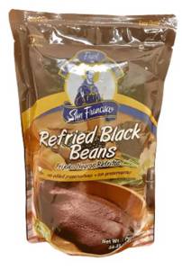 San Francisco Frijoles Negros Refritos, Refried Black Beans, 28.21 oz