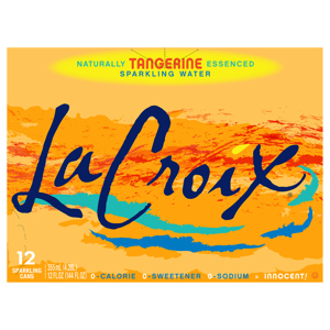 LACROIX SPARKLING WATER, TANGERINE, 12 - 12 FL OZ (355 ML) CANS [144 FL OZ (4.26 L)]