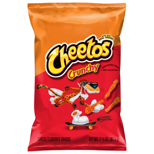 Cheetos Cheese Flavored Snacks, Crunchy, 2.875 oz (81.5 g)