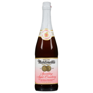 Martinelli's Sparkling Apple-Cranberry Juice, 25.4 fl oz (750 ml)