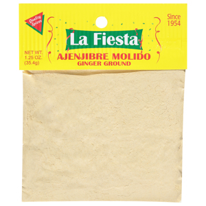 La Fiesta Ground Ginger, 1.25 oz (35.4 g)