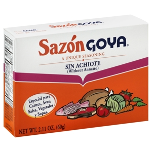 Goya Seasoning, without Annatto, 2.11 oz (60 g)
