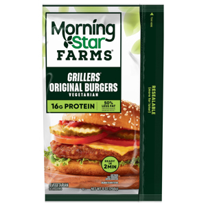MorningStar Farms Burgers, Vegetarian, Original, 4 burgers [9 oz (256 g)]