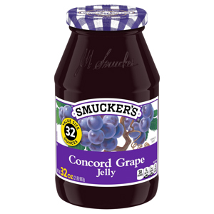 Smucker's Jelly, Concord Grape, Value Size, 32 oz (2 lb) 907 g
