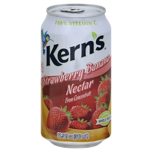 Kerns Nectar, Strawberry Banana, 11.5 fl oz (340 ml)