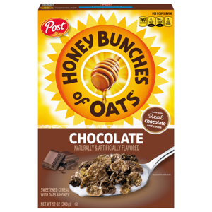 Honey Bunches of Oats Cereal, Chocolate, 12 oz (340 g)