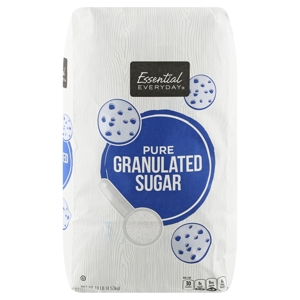 Essential Everyday Granulated Sugar, Pure, 10 lb (4.53 kg)
