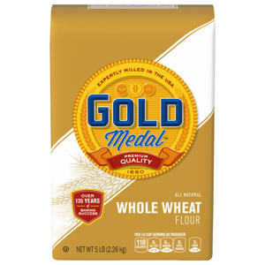 Gold Medal Whole Wheat Flour, 5 lb (2.26 kg)