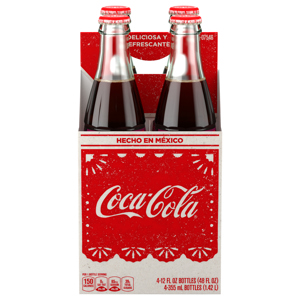 COCA-COLA SODA, 4 - 12 FL OZ (355 ML) BOTTLES [48 FL OZ (1.42 L)]