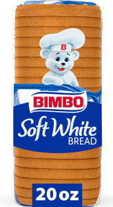 Bimbo White Bread, 20 oz
