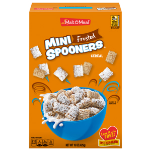 Malt O Meal Frosted Mini Spooners Cereal, 15 oz (425 g)