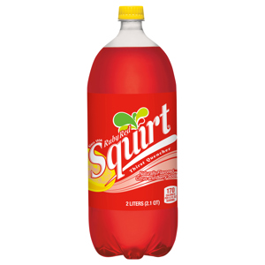 Squirt Thirst Quencher, Ruby Red, 2.1 qt (2 l)