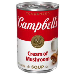 Campbell's Condensed Soup, Cream of Mushroom, 10.5 oz (298 g)