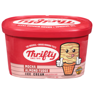 Thrifty Mocha Almond Fudge Ice Cream, 1.5 qt (1.42 l)