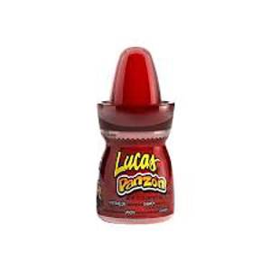 Lucas Panzón Chamoy Sandía, Watermelon Flavor Lollipop with Chamoy, 10 ct