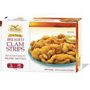 Sea Best Clam Strips, Breaded, 10 oz (283 g)