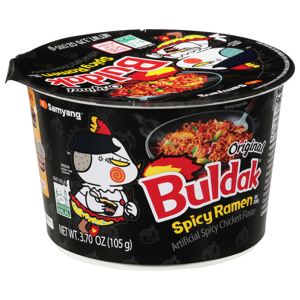 Samyang Original Spicy Chicken Flavor Big Bowl Ramen, 3.70 oz (105 g)