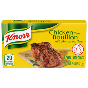 Knorr Bouillon, Chicken Flavor, Extra Large Cubes, 6 cubes [2.5 oz (71 g)]
