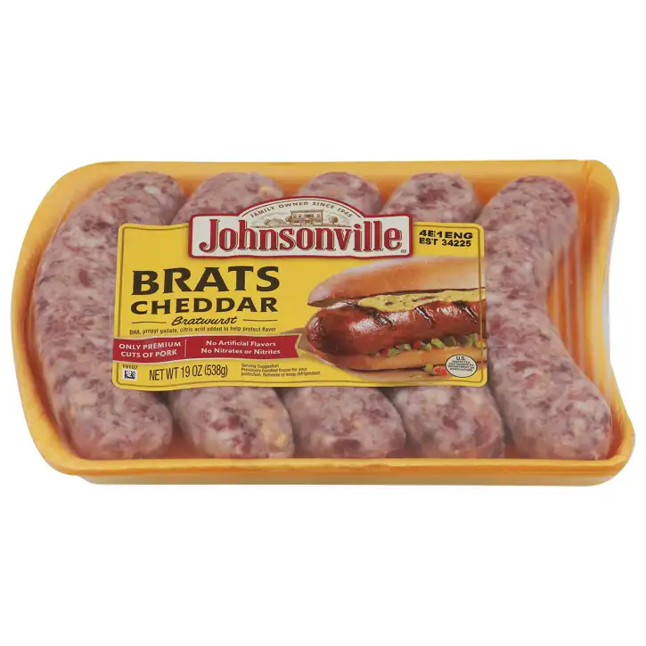 Johnsonville jalapeno cheddar brats hotsell