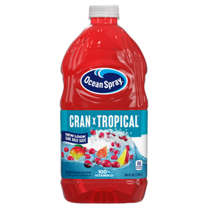 Ocean Spray Juice, Cran x Tropical, 64 fl oz (1.89 l)
