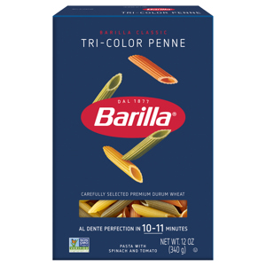 Barilla Tri-Color Penne, 12 oz (340 g)