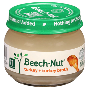 Beech-Nut Stage 1 (4+ Months) Turkey + Turkey Broth, 2.5 oz (71 g)