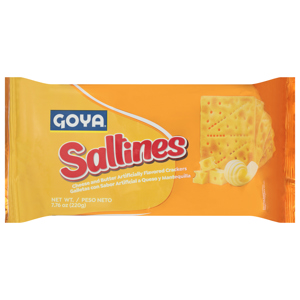Goya Crackers, Cheese and Butter, Saltines, 7.76 oz (220 g)