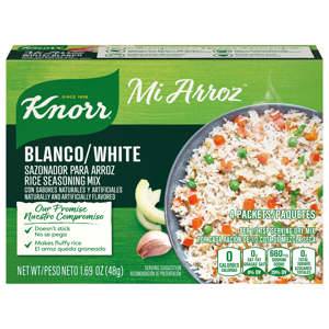 Knorr Seasoning Mix, Rice, White, 4 packets [1.69 oz (48 g)]