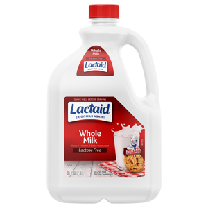 Lactaid Lactose Free Whole Milk, 96 fl oz (2.8 l)