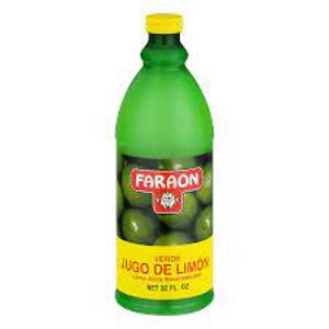 Faraon Reconstituted Lime Juice, 32 fl oz (1 qt) 947 ml