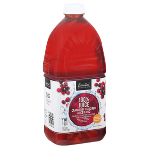 Essential Everyday 100% Juice, Cranberry Flavored, 64 fl oz (2 qt) 1.89 l