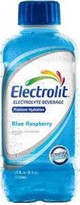 Electrolit Blue Raspberry Electrolyte Beverage, 21 fl oz (1.3 pt) 625 ml