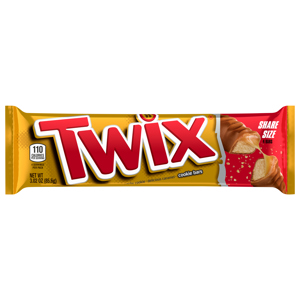 Twix Cookie Bars, Share Size, 4 bars [3.02 oz (85.6 g)]
