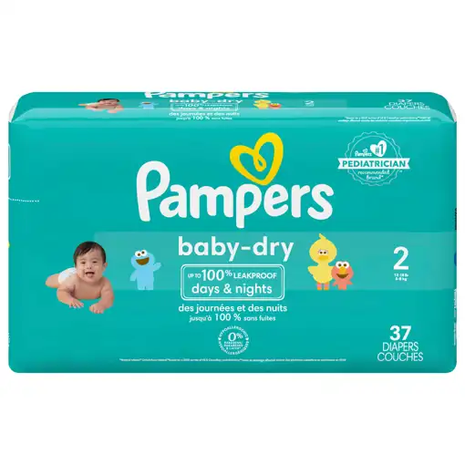 Babies  Specials – Food Depot 40 - Douglasville Hwy 5 – Pampers Diapers,  Sesame Street, Size 2 (12-18 Lb), Jumbo Pack, 37 Diapers