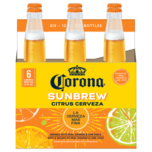 Corona Citrus Sunbrew Beer, 6 - 12 fl oz bottles