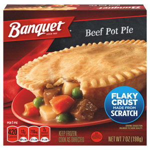 Banquet Beef Pot Pie, 7 oz (198 g)