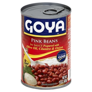 Goya Pink Beans, in Sauce, 15 oz (425 g)