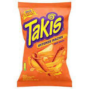 Takis Zero Heat Intense Nacho Tortill Chips, 9.9 oz (280.7 g)